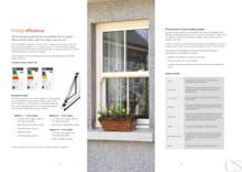 Eurosash Vertical Sliding Sash brochure, page 5