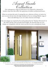 The Palladio Door Collection brochure, page 9