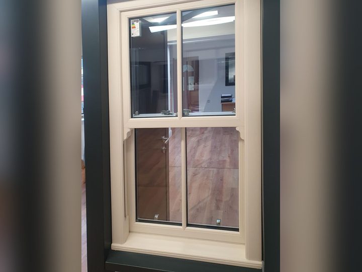 Vertical Slider Windows fitted by Sheridan Windows, Westmeath