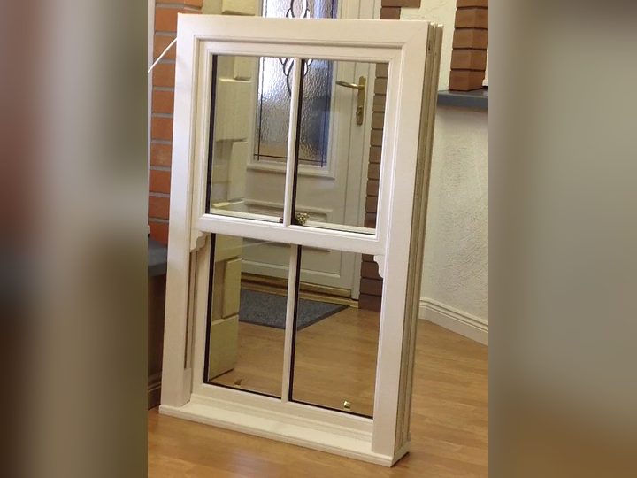Vertical Slider Windows fitted by Sheridan Windows, Westmeath