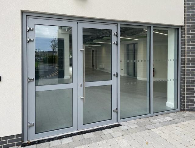 Commercial Work fitted by Sheridan Windows, Westmeath
