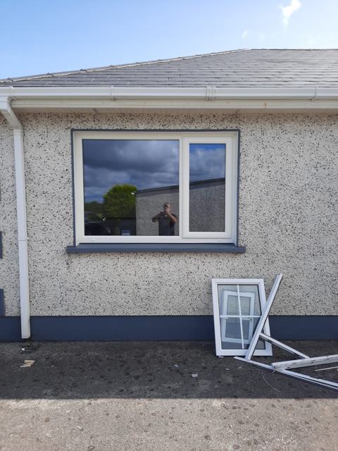 Window fitted by Sheridan Windows, Westmeath