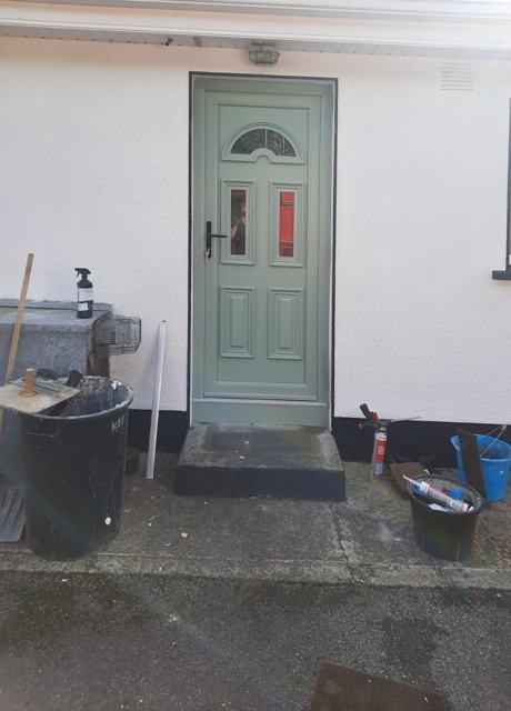 Door fitted by Sheridan Windows, Westmeath