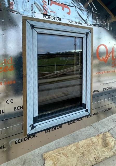 Window fitted by Sheridan Windows, Westmeath
