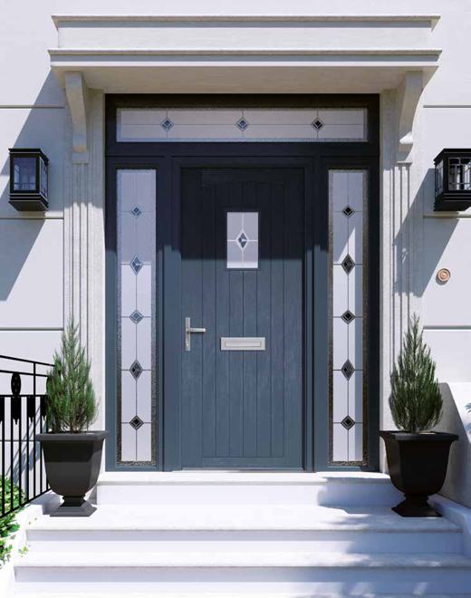 Apeer A++ Hanwell door in Anthracite Grey