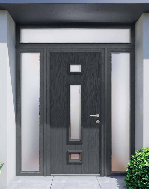 Apeer A++ Birr door in Anthracite Grey