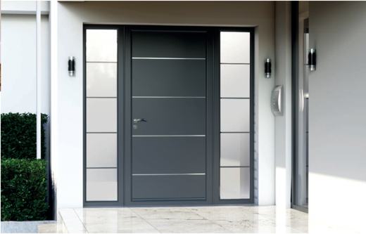Palladio Milan door in Anthracite Grey