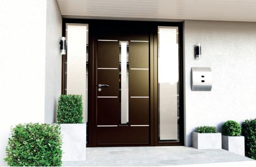 Palladio Gauguin door in Platinum Bronze