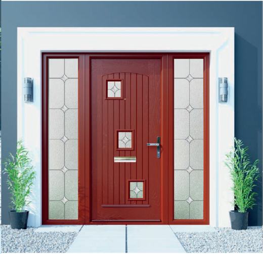 Palladio London door in Red