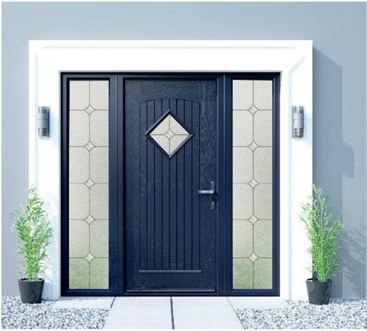 Palladio Edinburgh door in Blue