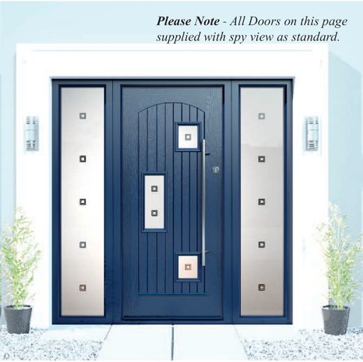 Palladio Orpen door in Blue