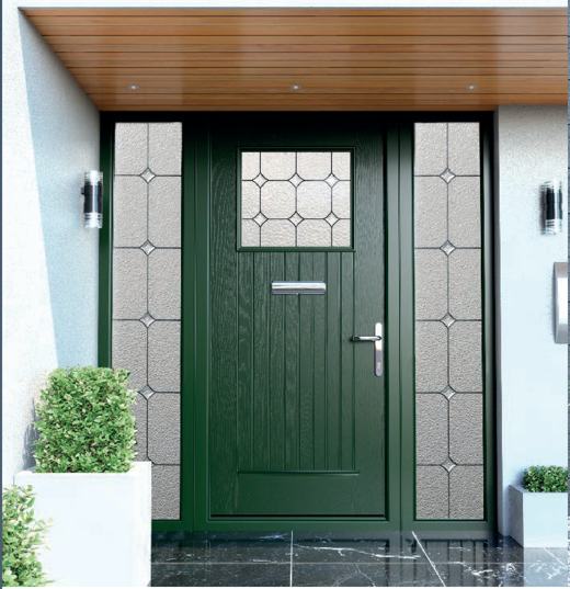 Palladio Kildare door in Green
