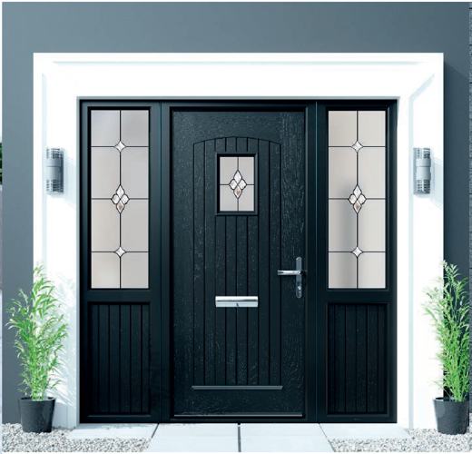Palladio T&G door in Bog Oak